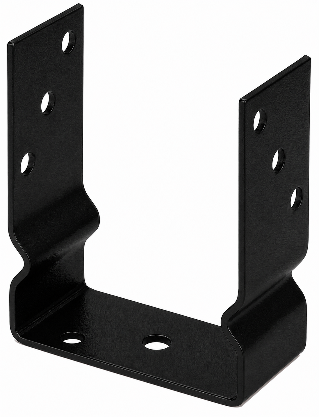 U-Pfostenträger Typ451 feuerverzinkt zum Aufschrauben 101x150mm
