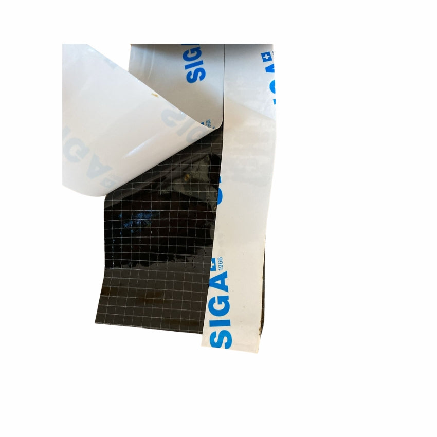 SIGA Wigluv black Klebeband - 20/40 mm x 25 m