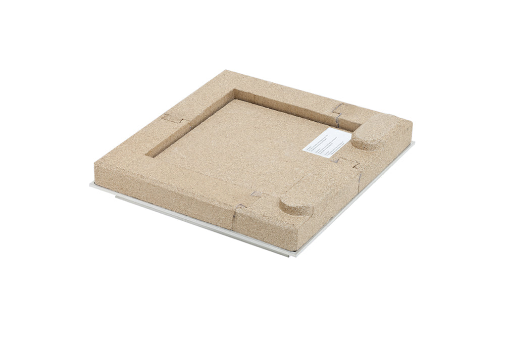 AluProtect Safe I/EI30 Revisionsklappe - für Installationsschachtwand - Rückseite