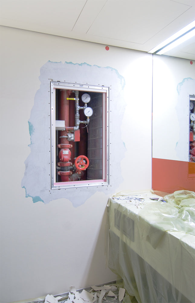 AluRapid Safe I/EI30, I/EI90 Revisionstür - für Installationsschachtwand mit AbZ