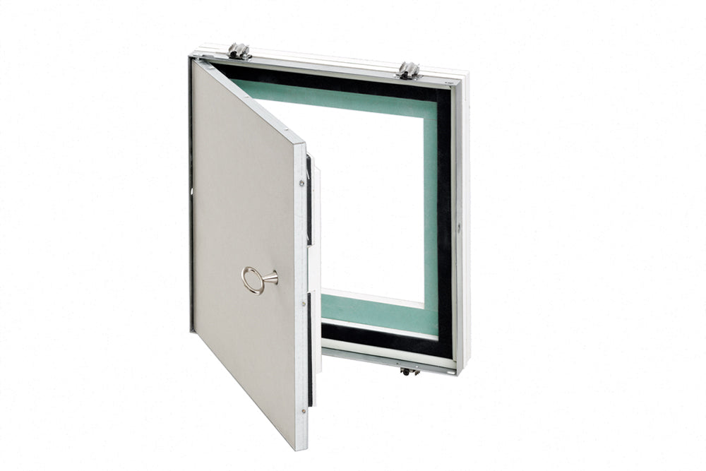 AluSpeed Safe I/EI30, I/EI90 Revisionstür - für Installationsschachtwand - mit Schlüssel