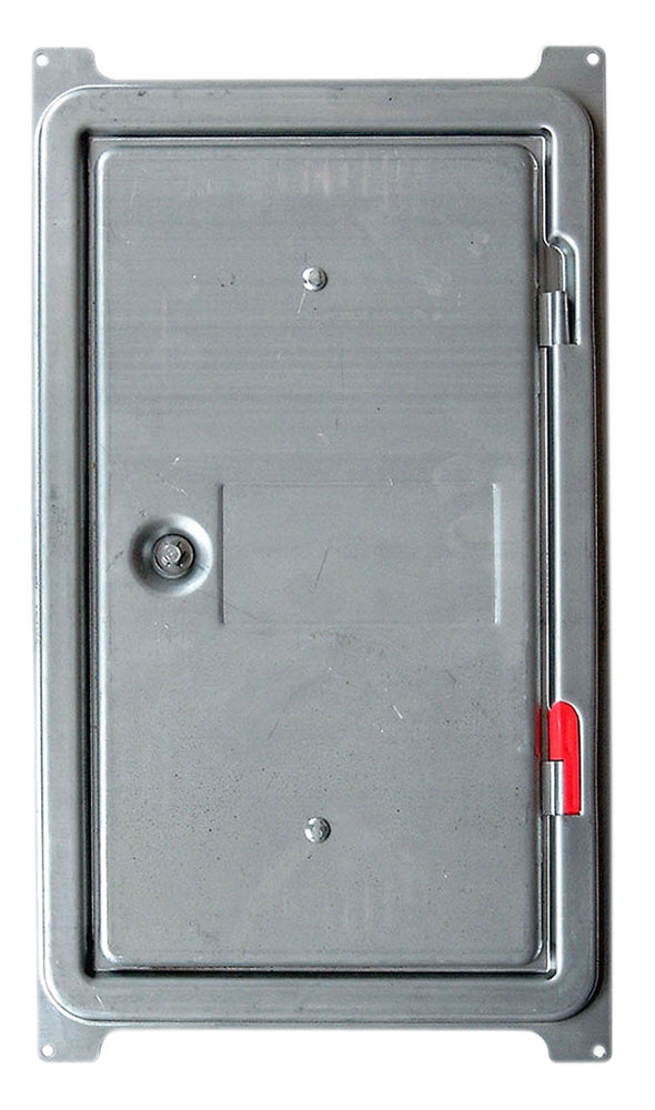 Kamintür mit Vierkantverschluss - Front