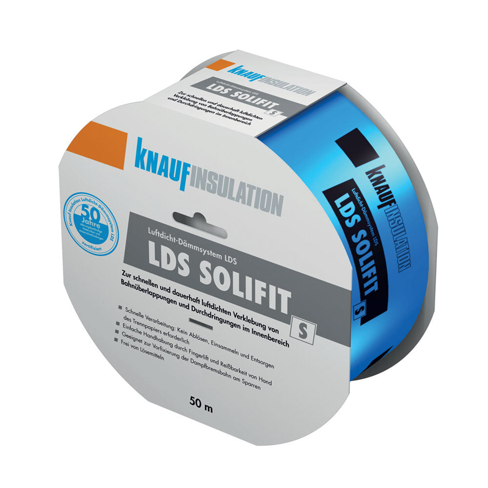 Knauf Insulation LDS Solifit S Klebeband - 60 mm x 25 m