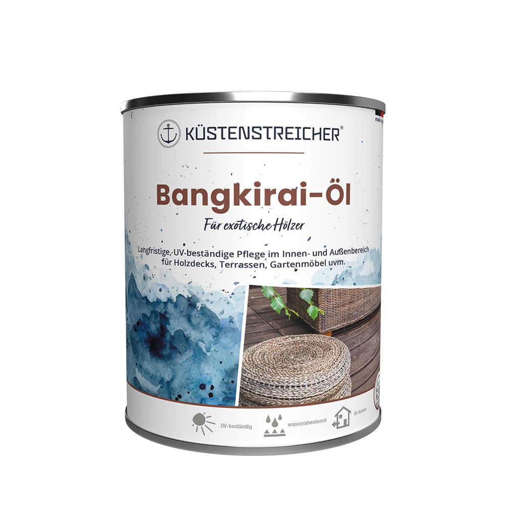 Küstenstreicher Bangkirai-Öl - für exotische Hölzer