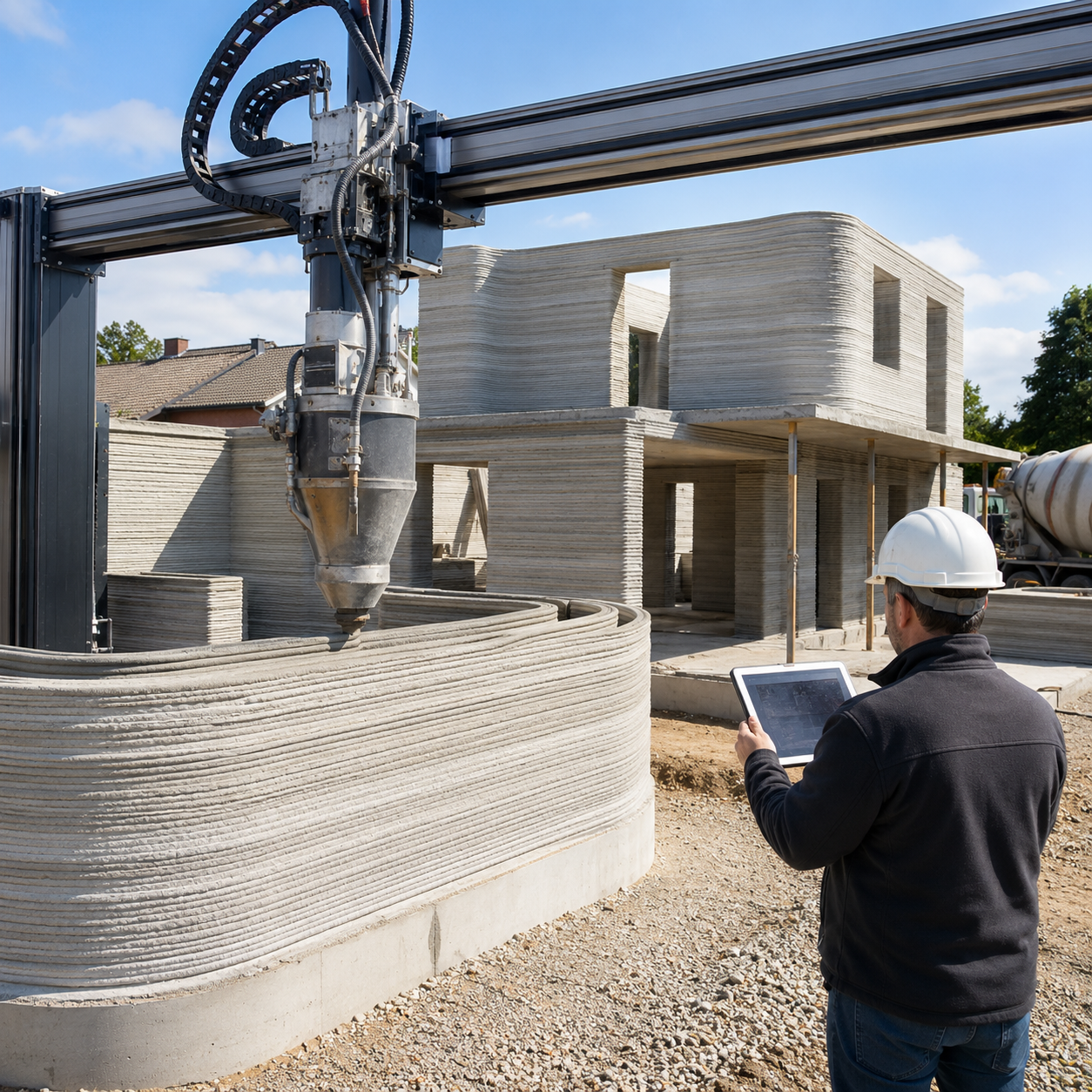 3D-Druck im Hausbau: Wie digitale Technologien die Baubranche verändern