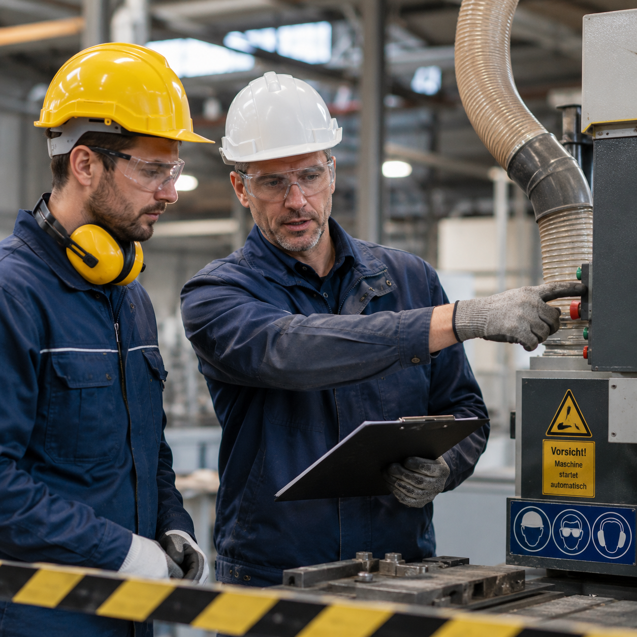 Technischer Arbeitsschutz: Sicherheit am Arbeitsplatz gewährleisten