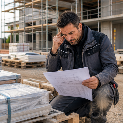 Fehlendes Baumaterial: Ist Kurzarbeit möglich?