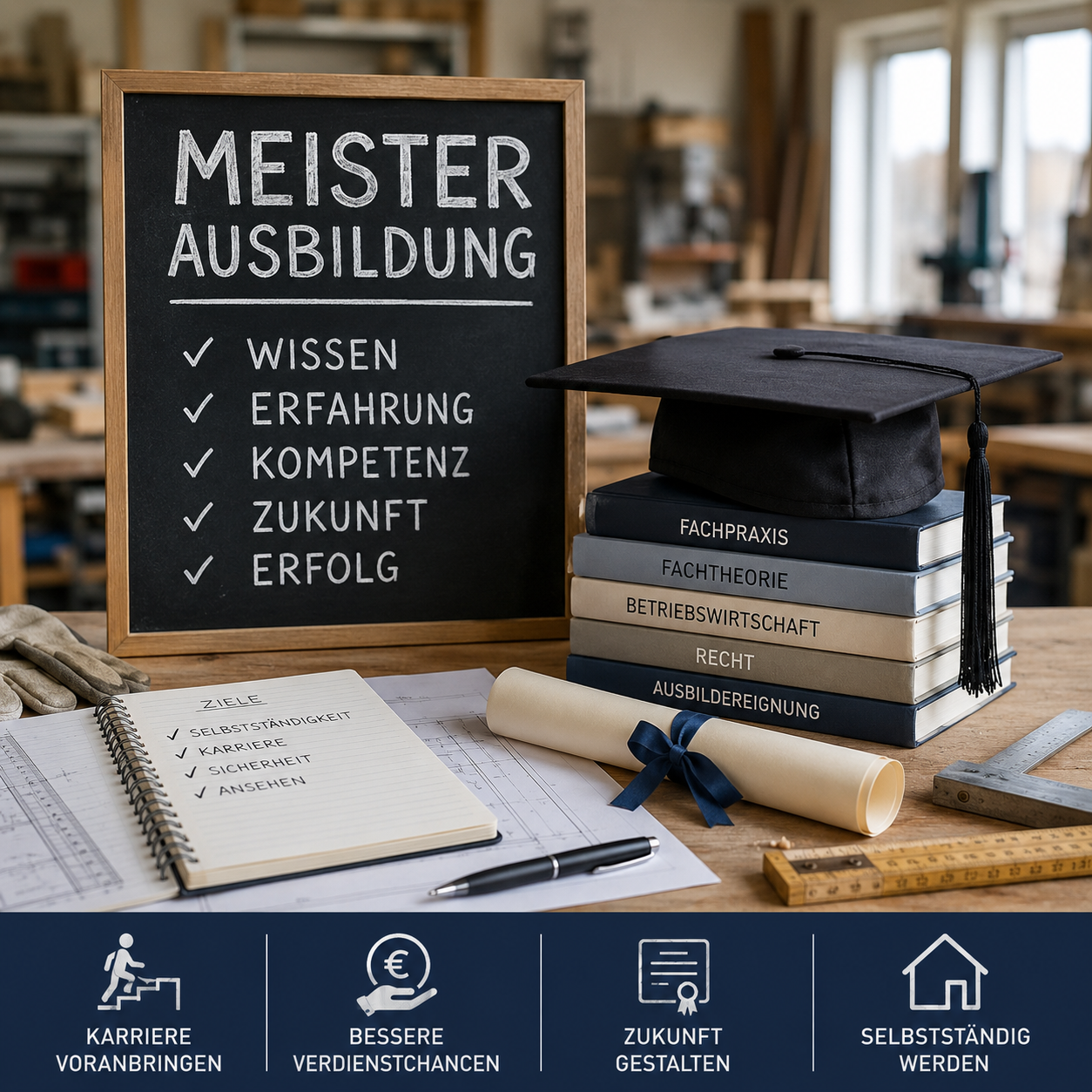 Meisterausbildung im Handwerk – Chancen, Vorteile und wichtige Informationen