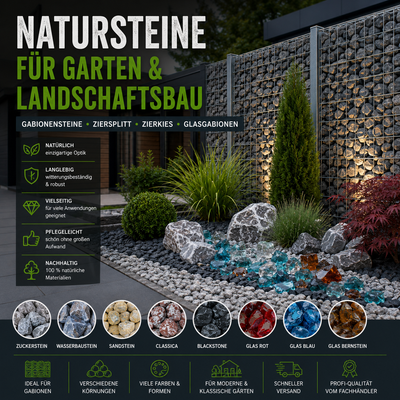 Natursteine im Garten – Zeitlose Gestaltung mit natürlichen Materialien