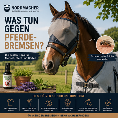 Was tun gegen Pferdebremsen? Die besten Tipps für Mensch, Pferd und Garten
