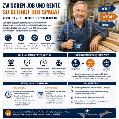 Altersteilzeit im Handwerk