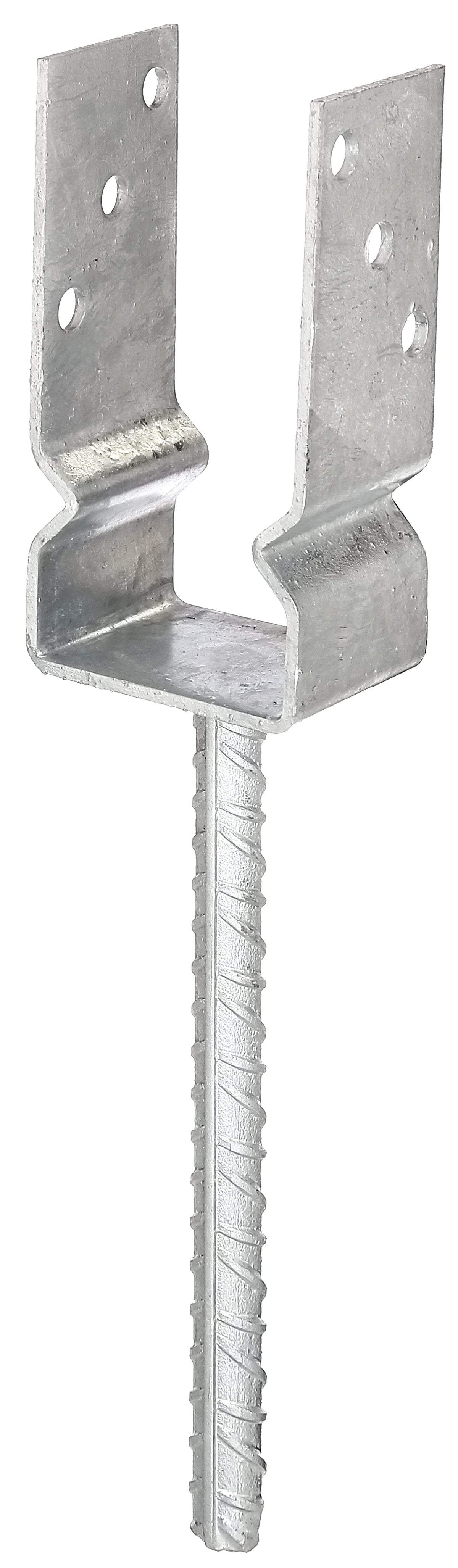 U-Pfostenträger/Riffelstahl Typ751feuerverzinkt zum Einbetonieren 71x150mm