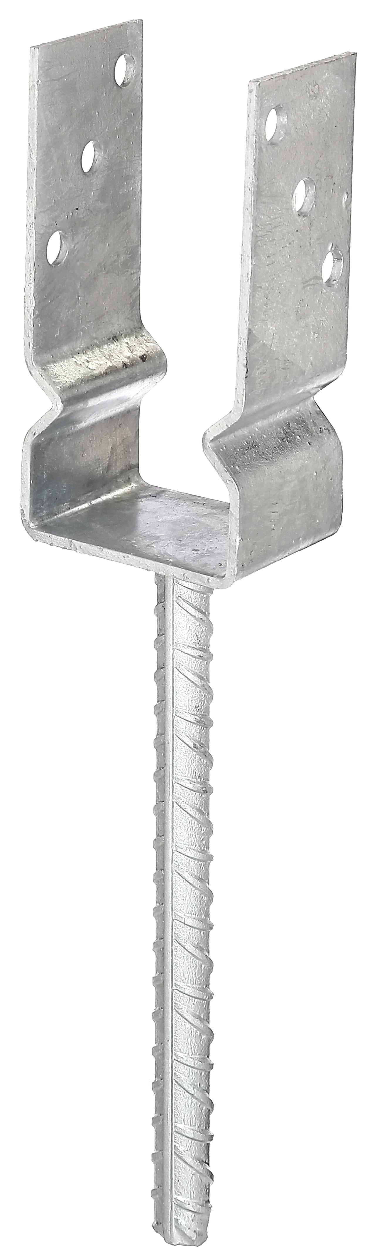 U-Pfostenträger/Riffelstahl Typ751feuerverzinkt zum Einbetonieren 71x150mm