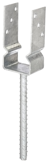U-Pfostenträger/Riffelstahl Typ751feuerverzinkt zum Einbetonieren 71x150mm