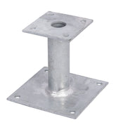 Pfostenträger feuerverzinkt zum Aufschrauben Ø42/150x150mm