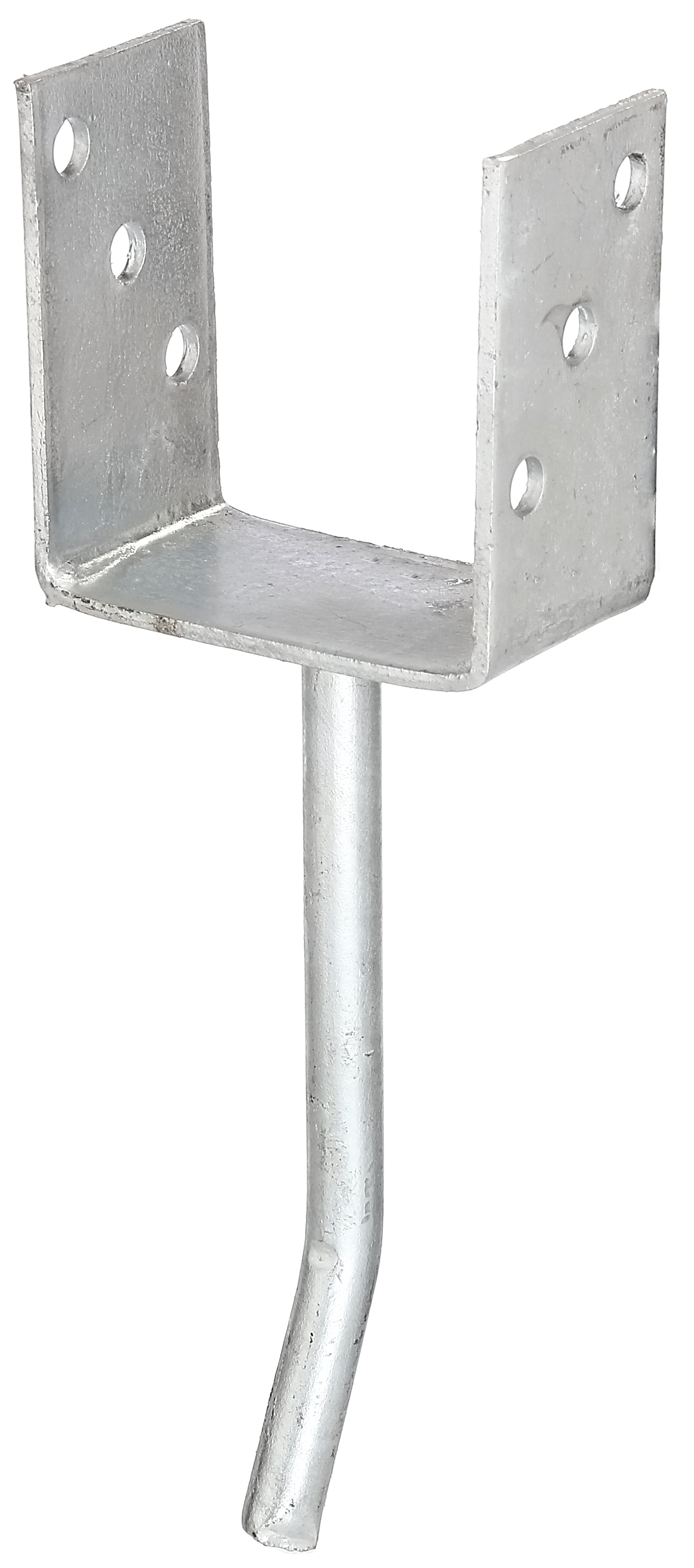 U-Pfostenträger/Rundstahl Typ367 feuerverzinkt zum Einbetonieren 101x104mm