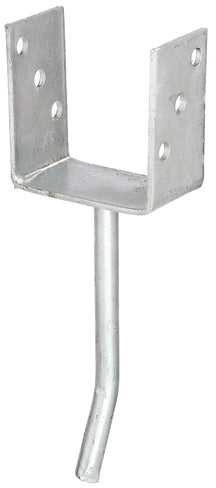 U-Pfostenträger/Rundstahl Typ367 feuerverzinkt zum Einbetonieren 101x104mm