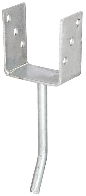 U-Pfostenträger/Rundstahl Typ367 feuerverzinkt zum Einbetonieren 101x104mm