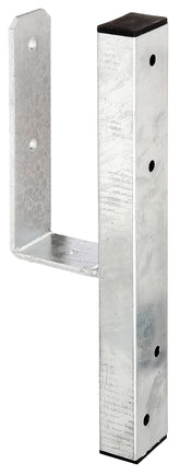 U-Pfostenträger/L-Steine feuerverzinkt zum Aufschrauben 91x230mm