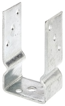 U-Pfostenträger Typ451 feuerverzinkt zum Aufschrauben 81x150mm