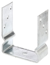 U-Pfostenträger Typ451 feuerverzinkt zum Aufschrauben 121x150mm