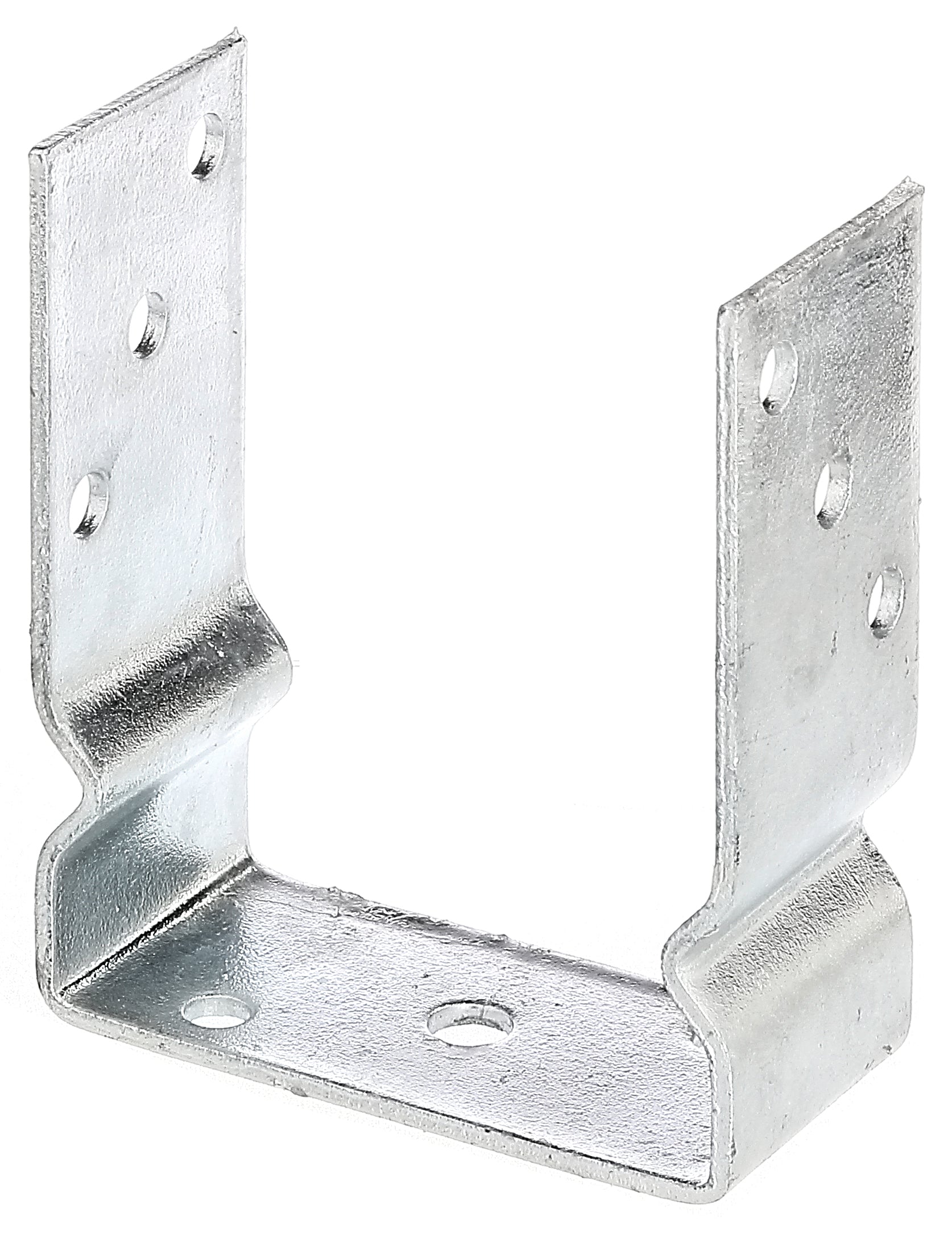 U-Pfostenträger Typ451 feuerverzinkt zum Aufschrauben 121x150mm