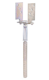 U-Pfostenträger verstellbar Typ581 zum Einbetonieren 71-161 mm