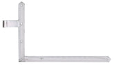 Tor-Winkelband spitz unten 400x600 mm Ø16