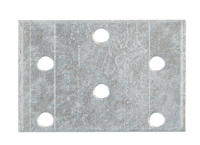 Flachverbinder 60 x 40 mm sendzimirverzinkt – Stärke 2 mm, CE nach EN 14545, 1 Stück