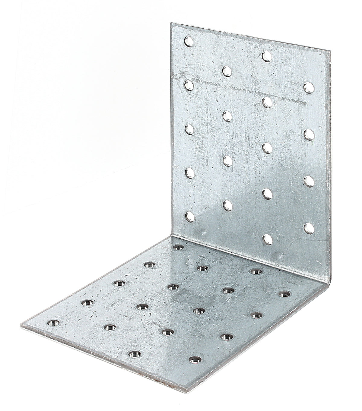 Lochplattenwinkel verzinkt 100x100x80mm