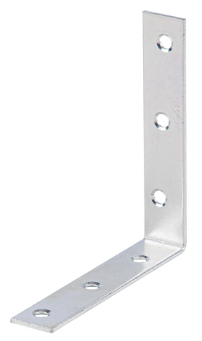 Stuhlwinkel 100 x 100 x 19 mm sendzimirverzinkt – 2 mm stark, 6 Löcher, 1 Stück