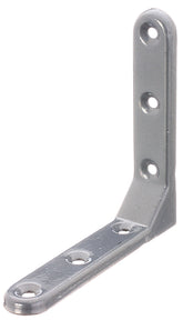 Zierwinkel alugrau 103x103x21mm