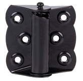 Scharnier selbstschließend schwarz 70x65mm