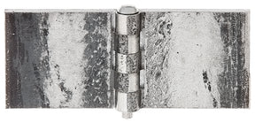 Scharnier 50 x 120 mm unbehandelt – zum Anschweißen, 5 mm stark, 1 Stück