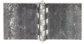 Scharnier breit unbehandelt zum Aufschraubennschw. 80x160mm