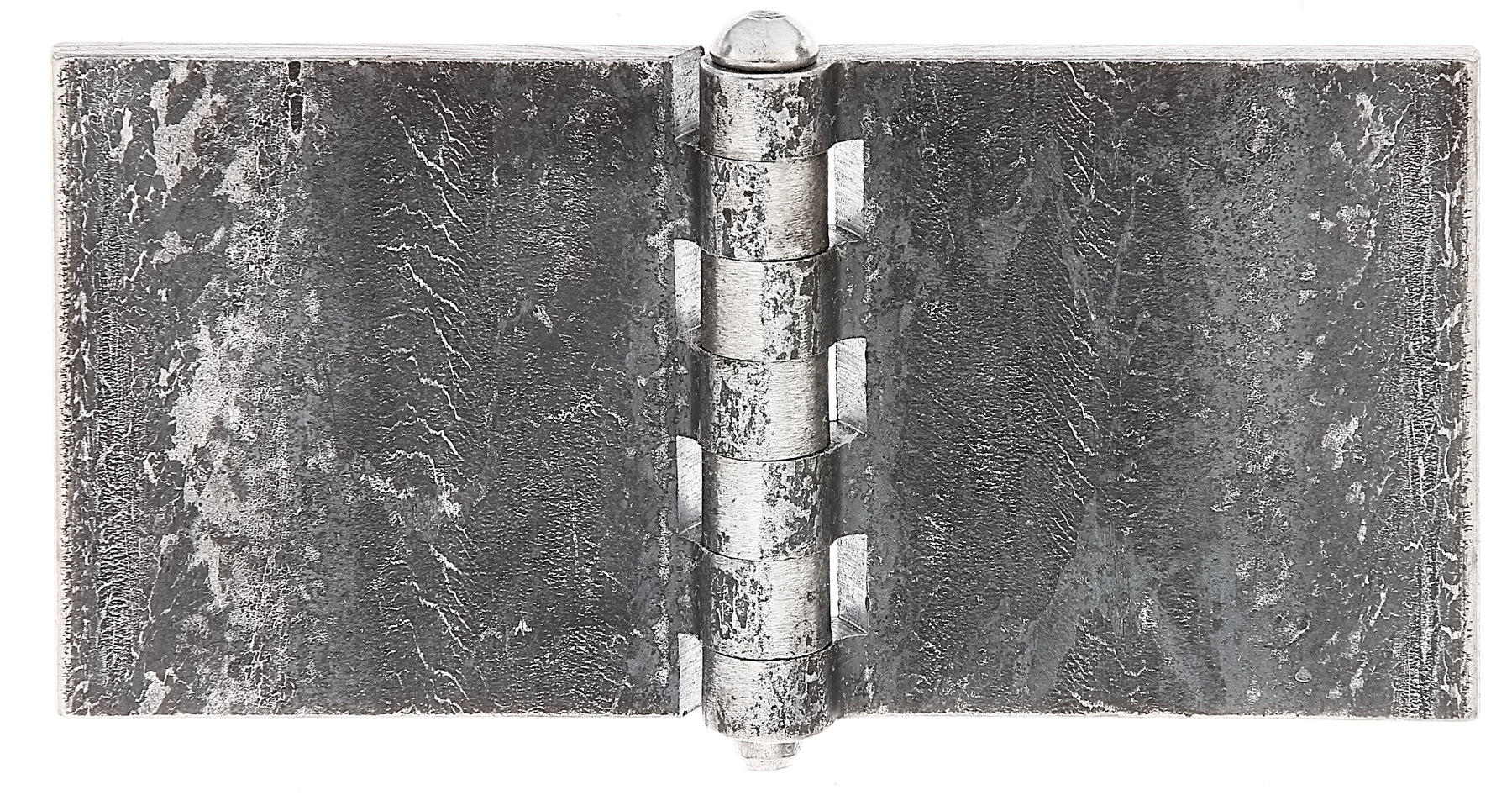 Scharnier breit unbehandelt zum Aufschraubennschw. 80x160mm