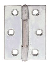 Scharnier gelb verzinkt 51x37x1mm