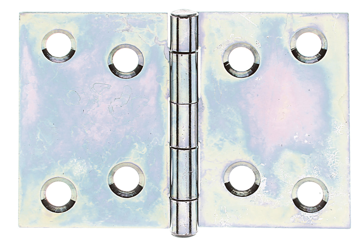 Scharnier gelb verzinkt 50x74x1mm