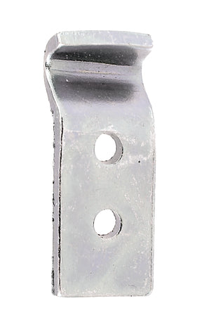 Schließhaken gekröpft 13 x 32 mm verzinkt dickschichtpassiviert – für Kistenverschlüsse, Bügel Ø 4 mm, 1 Stück
