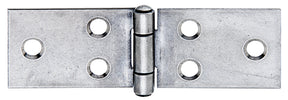 Tischband 32 x 101 mm Edelstahl – gerollt, mit vernietetem Edelstahlstift, 6 Löcher, 1 Stück