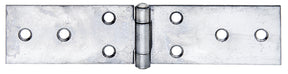 Tischband 35 x 121 mm Edelstahl – gerollt, mit vernietetem Edelstahlstift, 8 Löcher, 1 Stück