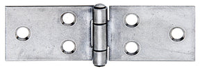Tischband 26 x 81 mm Edelstahl – gerollt, mit vernietetem Edelstahlstift, 6 Löcher, 1 Stück