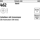DIN 462 Stahl - Scheiben