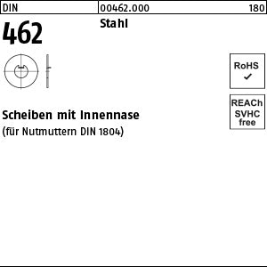 DIN 462 Stahl - Scheiben