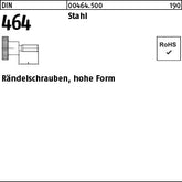 DIN 464 Stahl - Rändelschrauben [000]