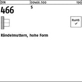 DIN 466 5 - Rändelmuttern