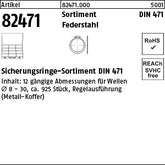 DIN 471 Sortiment Stahl Sicherungsringe - Sorti. Sicherungsringe (Sortiment)