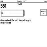 DIN 551 14 H - Gewindestifte