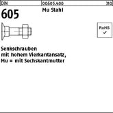 DIN 605 Mutter - Senkschrauben