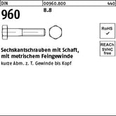 DIN 960 8.8 x 35 - Sechskantschrauben